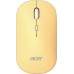Acer Acer Mouse wireless dual mode 2.4GHz and BT5.2, 4 buttons, AMR130, Yellow