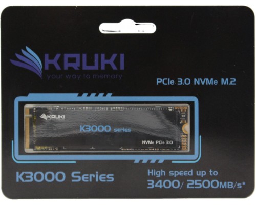 SSD Kruki SSD Kruki K3000 256GB M.2 NVMe 2280 PCIe 3.0