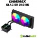 GameMax Gamemax | GLACIER 240 LCD BK | Black | Intel, AMD