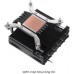 Chieftec Chieftec Low Profile CPU Cooler 45mm, 5pipe, Black