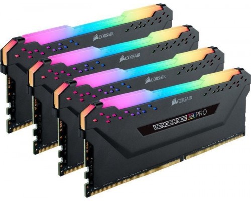 Corsair Vengeance RGB PRO, DDR4, 32 GB, 3200MHz, CL16 (CMW32GX4M4C3200C16)