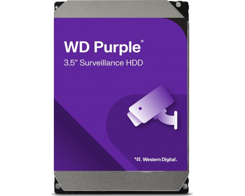 WD Western Digital WD Purple dysk twardy 8 TB 7200 RPM 256 MB 3.5" Serial ATA III