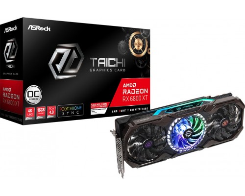 ASRock Radeon RX 6800 XT Taichi X OC 16G B GDDR6 (RX6800XT TCX 16GO)