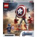 LEGO Marvel Opancerzony mech Kapitana Ameryki (76168)