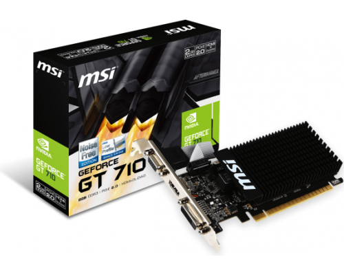 MSI GeForce GT 710 Low Profile 2GB DDR3