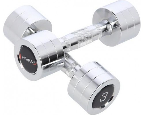 HMS ‎Dumbbells CHD03 chrome plated 2 x 3 kg