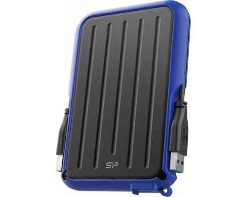 HDD Silicon Power Armor A66 4TB Black-blue (SP040TBPHD66LS3B)