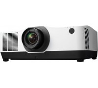NEC PA804UL-WH Projector - Installation Projector, WUXGA , 8000Lm, LCD, Laser Light Source, white cabinet