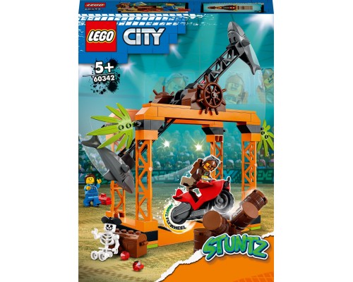 LEGO City Haizivju uzbrukuma kaskadieru izaicinājums (60342)