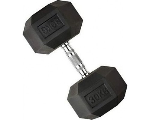 SKO Toorx Sešstūra gumijas hantele 30kg  
