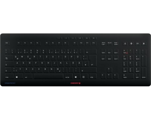 Cherry CHERRY Stream  RF Wireless + USB QWERTZ German Black