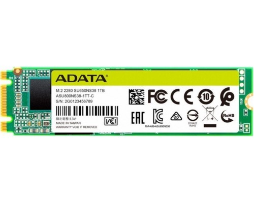 SSD ADATA Ultimate SU650 1TB M.2 2280 SATA III (ASU650NS38-1TT-C)