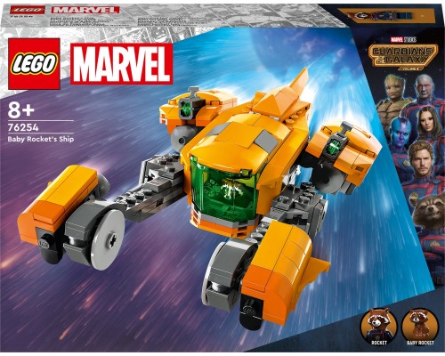 LEGO Marvel™ bērnu raķešu kuģis (76254)