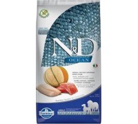 Farmina FARMINA N&D OCEAN DOG SALMON,COD&CANTALOUPE MELON MEDIUM MAXI 12kg