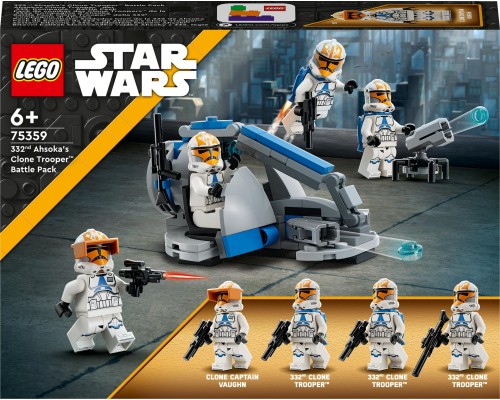 Набор LEGO Star Wars Battle с 332 уникальными клонами Асоки™ (75359)