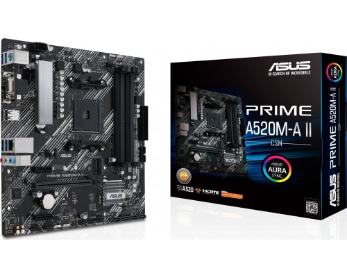 AMD A520 Asus PRIME A520M-A II/CSM