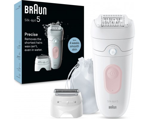 Braun Braun Silk-épil 5 5-030 biało-pink