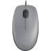 Logitech Logitech myš Corded M110 tichá, šedá, EMEA