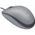 Logitech Logitech myš Corded M110 tichá, šedá, EMEA