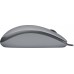 Logitech Logitech myš Corded M110 tichá, šedá, EMEA