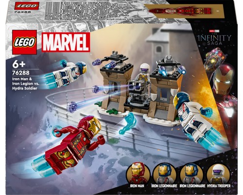 LEGO Marvel Железный человек и Железный легион Counter-Strike Hydra (76288)
