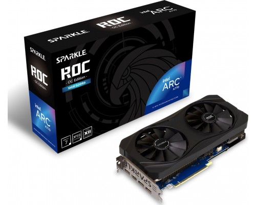 Sparkle Arc A770 ROC Black 16GB GDDR6 (SA770R-16GOC)