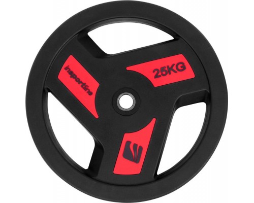 inSPORTline rubberized Herk 25kg 30mm - 9205