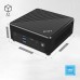 Komputer MSI MSI Cubi N ADL-006DE Intel N N200 4 GB DDR4-SDRAM 128 GB SSD Windows 11 Pro Mini PC Black