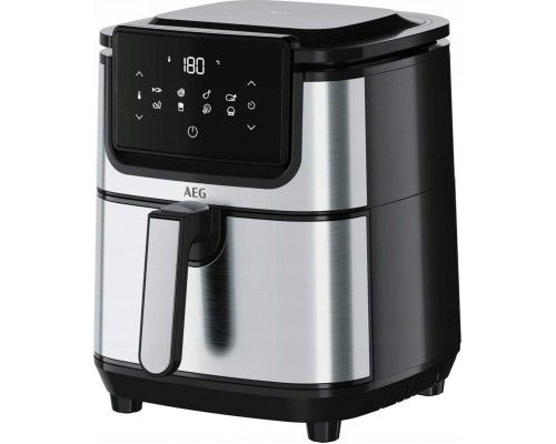 AEG AEG AF6-1-4ST, Hot air fryer, 3.5 L, 80 °C, 200 °C, Single, Black, Stainless steel