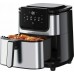 AEG AEG AF6-1-4ST, Hot air fryer, 3.5 L, 80 °C, 200 °C, Single, Black, Stainless steel