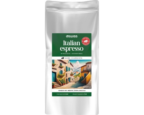 4Swiss Italian Espresso świeżo palona 1 kg