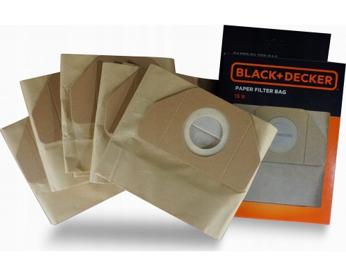Black&Decker PAPER FILTER BAG 15L BLACK+DECKER