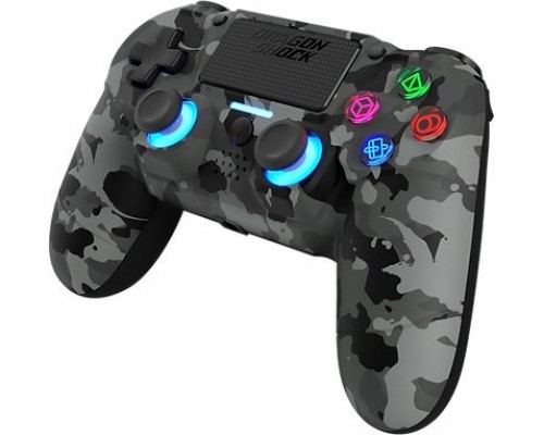 Pad Canyon Dragonshock Controller Mizar      Wireless grau camo  PS4