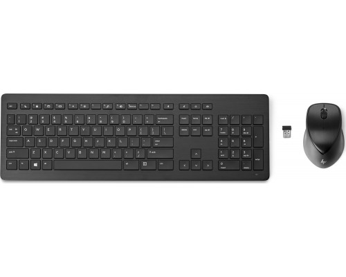 HP HP Wireless Rechargeable 950MK - Tastatur-und-Maus-Set - kabellos - 2.4 GHz - GB - fur Elite Mobile Thin Client mt645 G7, EliteBook 830 G6, Pro Mobile Thin Client mt440 G3
