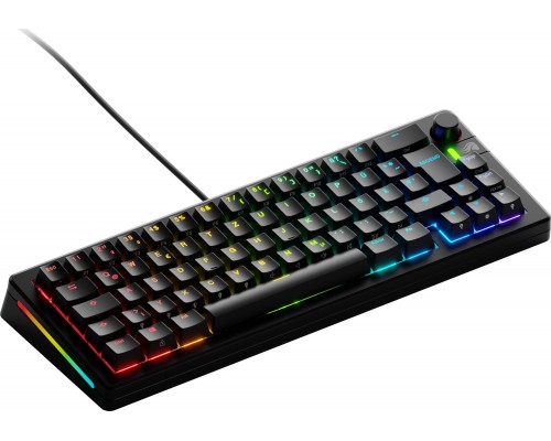Glorious GMMK 3 65 % Custom Gaming- - Pre-Built, ISO Fox Switches, Black