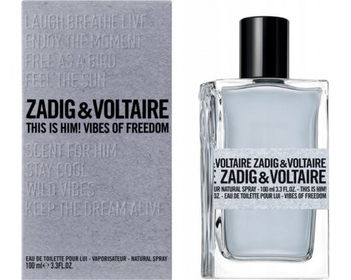 Alkotest ZADIG & VOLTAIRE This Is Him! Vibes of Freedom EDT spray 100ml