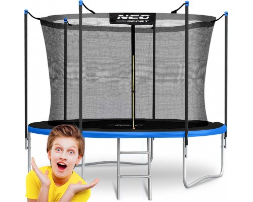 Garden Trampoline Neo-Sport NeoSport Garden Trampoline 6ft/183cm With inner mesh with ladder