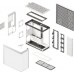 Havn HS 420 obudowa komputerowa Midi-Tower E-ATX Tempered Glass white