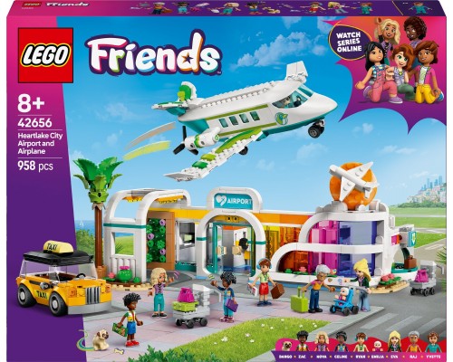 Самолет LEGO Friends в городе Хартлейк (42656)