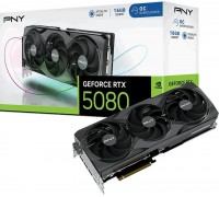 PNY GeForce RTX 5080 Triple Fan Overclocked 16GB GDDR7 DLSS4 (VCG508016TFXPB1-O)