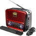 RADIO GŁOŚNIK BT USB PRZENOŚNE SOLAR AKUMULATOR