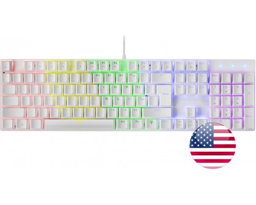 Mars Gaming MK422WRUS Gaming Mechanical  RGB / Red Switch / US