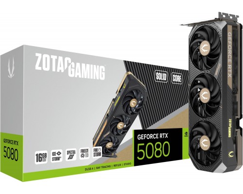 Zotac Gaming GeForce RTX 5080 Solid CORE 16GB GDDR7 DLSS4 (ZT-B50800D2-10P)