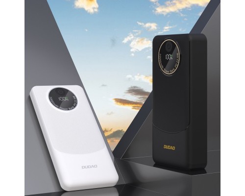 Dudao K12 powerbank 10000mAh 22.5 Watt Sort
