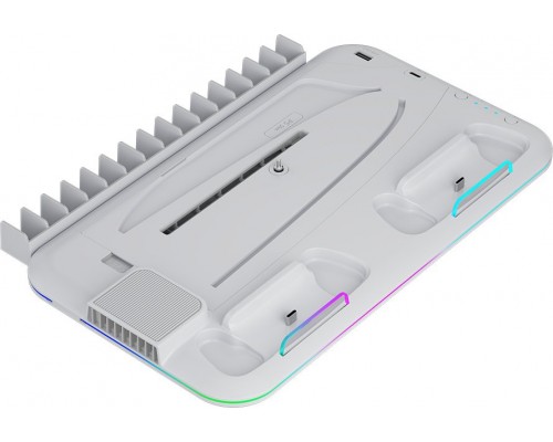 CANYON cooling stand CS-51 RGB PS5 Slim/DE Charge White