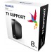 ADATA Externí HDD 4TB HM800, USB Micro-B, USB 3.2, černá
