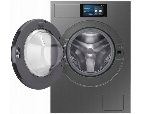 Samsung  9 kg  dzilums 60 cm  1400 apgr/min.  sudraba - Velas mazgajama masina ar prieksejo ieladi