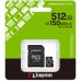 SD  Kingston Canvas Select Plus MicroSDXC 512 GB Class 10 UHS-I/U3 A1 V30 (SDCS3/512GB)