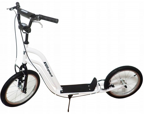 dla Dzieci Dziecięca Two-wheeled Miejska White KUBISPORT 90 kg