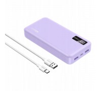 UGREEN PB312 20000mAh 2xUSB-A, USB-C 20W Purple